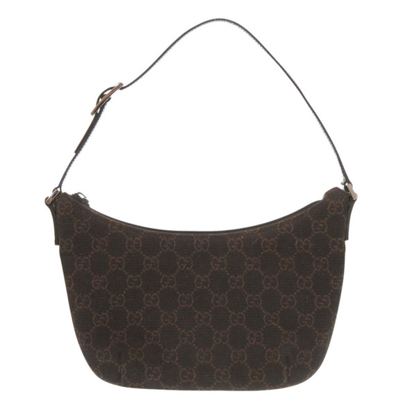 Gucci Handbags - GUCCI Authentic Brown Canvas Bag